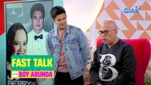 Fast Talk with Boy Abunda: Jason Abalos, KINUWESTIYON si Tito Boy?! (Episode 280)