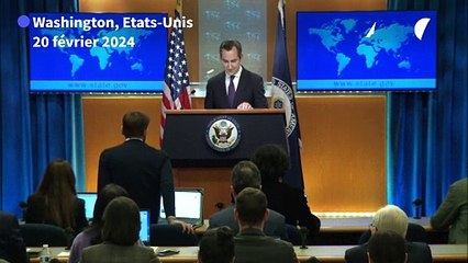 Etats-Unis: le Kremlin est "responsable" de la mort de Navalny, des sanctions à venir