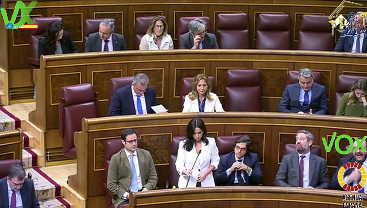 Pepa Millán, Sec. G.P. VOX Congreso. Pleno de 21.02.2024