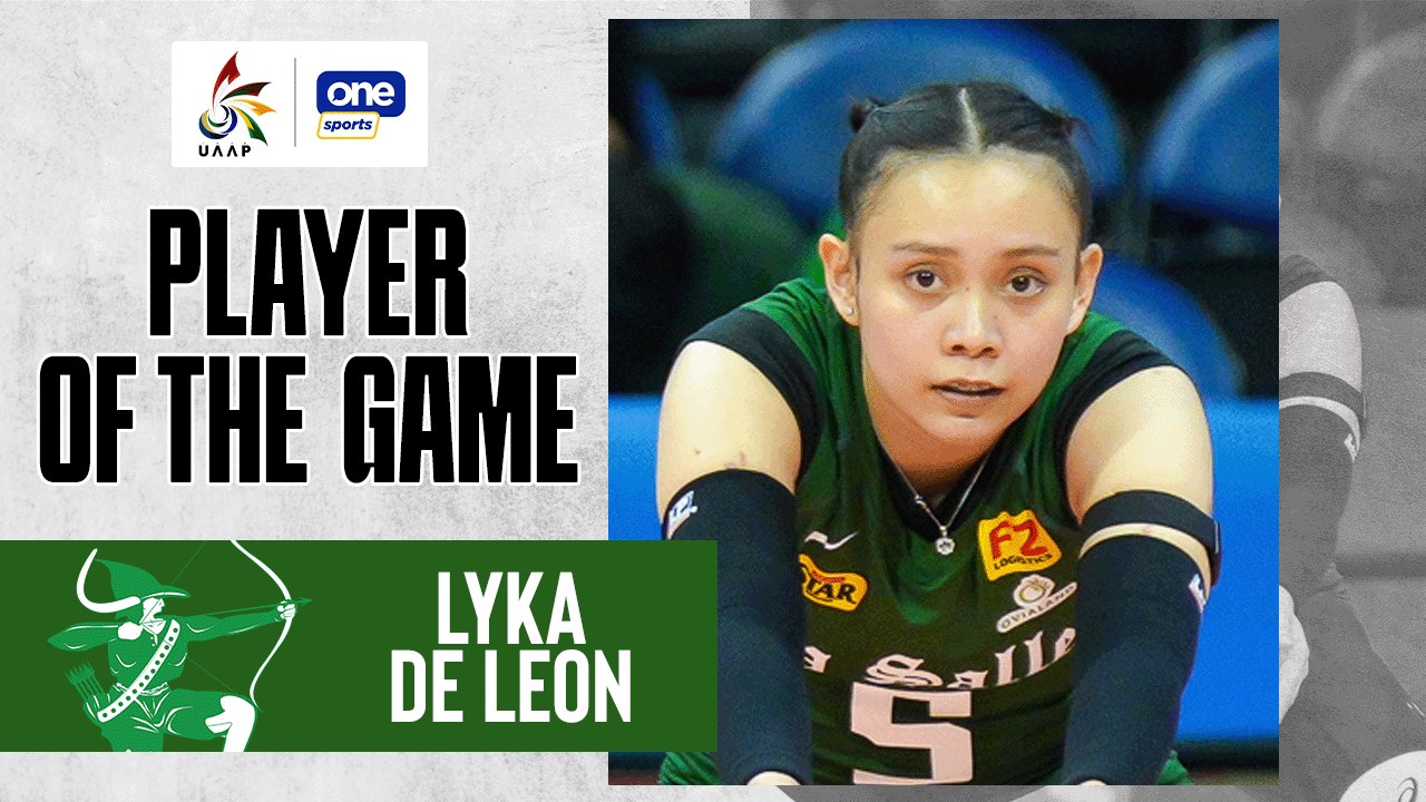 UAAP Player of the Game Highlights: Lyka De Leon delivers on defense in DLSU's sweep over FEU