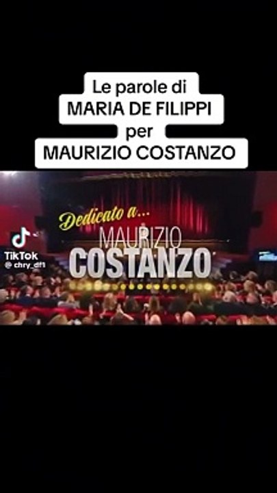 Dedicato a...Maurizio Costanzo con Maria De Filippi e Fabio Fazio