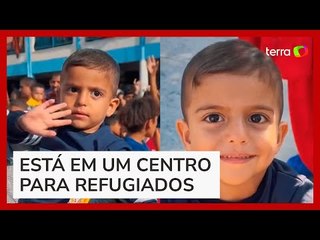 Criança que apareceu tremendo de medo em Gaza está bem, mostra jornalista
