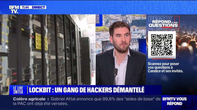 Est-il certain que le groupe de hackers Lockbit , démantelé par la police, ne sévira plus? BFMTV répond à vos questions