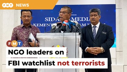 3 NGO leaders on FBI watchlist not terrorists, says minister