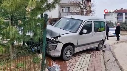 Öğrenci servisi kaza yaptı: 7 kişi yaralandı