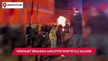 Arnavutluk’ta muhaliflerden hükümet binasına molotof kokteylli saldırı