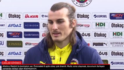 Çağlar Söyüncü açıkladı! F.Bahçe'de kalacak mı?