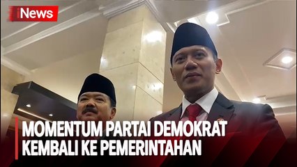 Resmi Masuk Kabinet Jokowi, AHY: Momentum Bagi Demokrat Kembali ke Pemerintahan