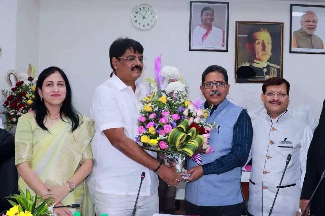 Transition of Leadership: Dr. Ajay Sambre Assum...