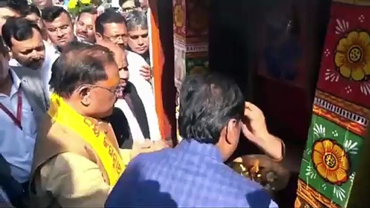 जगन्नाथ के रथ के पहिया की पूजा कर CM विष्णु ने...