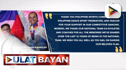 PH dancesport couple, nagretiro na sa national team