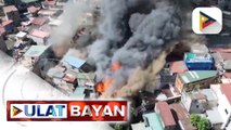 Sunog, sumiklab sa isang residential area sa Sta. Mesa, Maynila