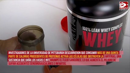 Ingerir demasiadas proteínas aumenta el peligro de sufrir cardiopatías