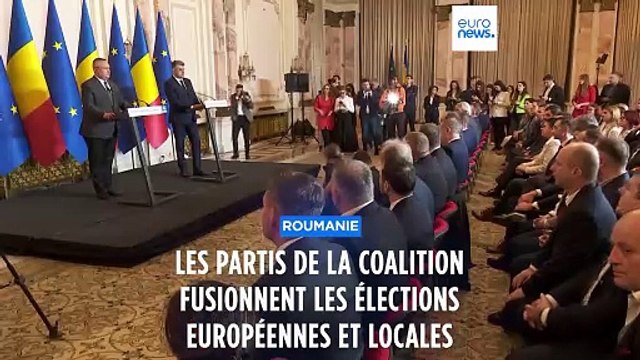 La coalition au pouvoir en Roumanie annonce la fusion des élections européennes et locales