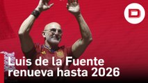 Luis de la Fuente, renovado como seleccionador hasta el Mundial 2026