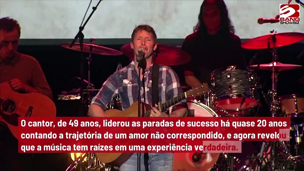 James Blunt admite que "You're Beautiful" é inspirada em história real