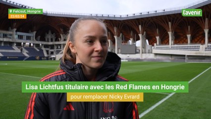 Lisa Lichtfus titulaire avec les Red Flames en Hongrie