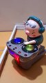 DJ Robot Toy for Kids with LED Lights, Musical Toys for Kids, Battery Operated Toys, DJ Rock Pig Robot, Crawling Toys for Kids, Electric Waddles and Dances Toys