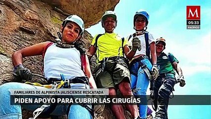 Alpinista rescatada del Pico de Orizaba podría perder sus extremidades; piden ayuda para cirugía