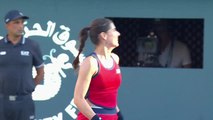 Dubaï - Cirstea renverse Vondrousova après avoir sauvé 6 balles de match !