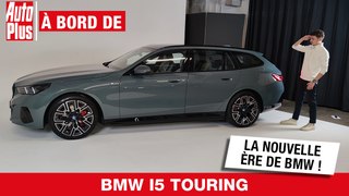 BMW i5 Touring edrive40 : le break qui entre dans la nouvelle ère - à bord de
