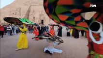 كاميرا ten tv ترصد ظاهرة تعامد الشمس على معبد أبوسمبل بأسوان