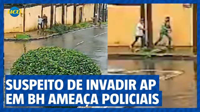 BH: suspeito de invadir e furtar apartamento oferece conserto de porta, ameaça PM e é preso
