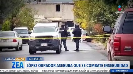 López Obrador asegura que se combate a los criminales en Acapulco