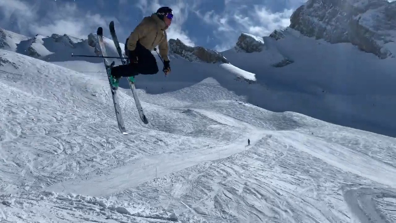 Man Fails Ski Backflip Attempt - video Dailymotion