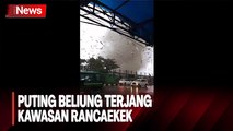 Terjang Kawasan Rancaekek, Angin Puting Beliung Terbangkan Atap Bangunan Rumah