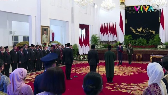 [FULL] Hadi Tjahjanto dan AHY Ucapkan Sumpah Jadi Menteri