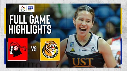 UAAP Game Highlights: UST shakes off first set stumble, thwarts UE to go 2-0