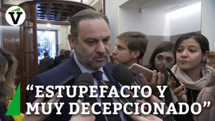 Ábalos se declara "estupefacto" y "muy decepcionado" con la detención de su asesor