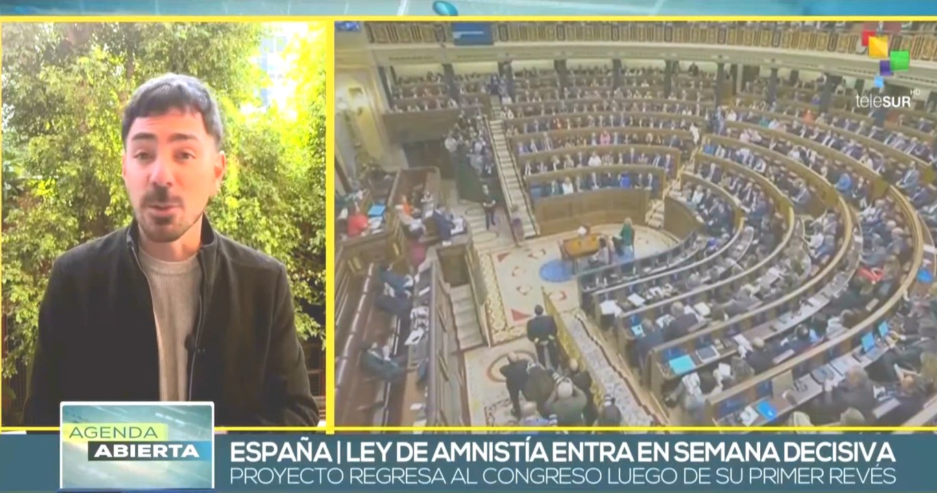 Ley de Amnistía se presentará ante comisión jurídica de Parlamento español