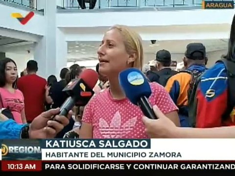 Aragüeños beneficiados con la entrega de ayudas técnicas por parte del 1x10 del Buen Gobierno