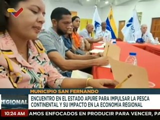 Apure | Sector acuático debate el impulso de la pesca continental para el desarrollo económico