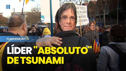 Puigdemont líder "absoluto" de Tsunami