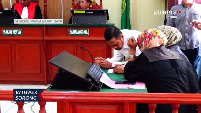 Majelis Hakim Pengadilan Sorong Jatuhi Hukuman Pelaku Asusila 12 Tahun Penjara