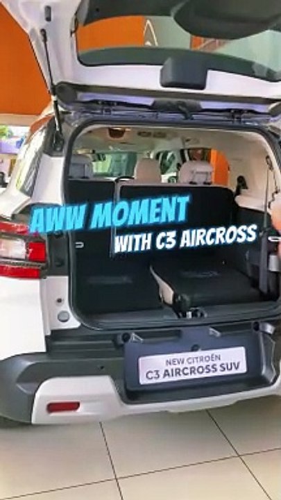 AWW Moment With Citroen C3 Aircross #mka #aircross