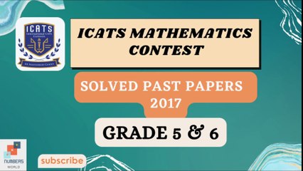 International Math Contest grade 5-6 (ICATS 2017)