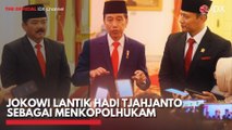 Jokowi Lantik Hadi Tjahjanto Sebagai Menkopolhukam