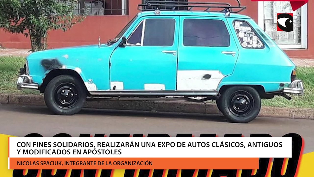 Apóstoles  Se viene la primera expo de autos clásicos, antiguos y modificados
