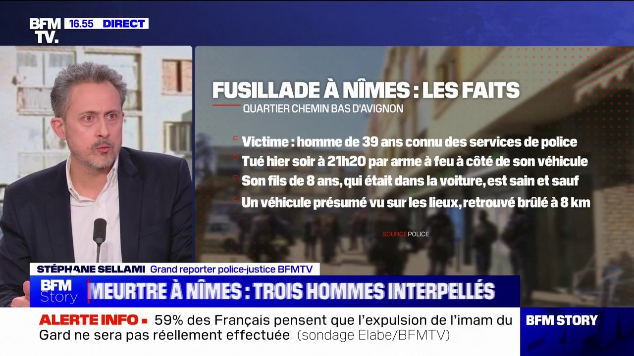 Homme tué par balles à Nîmes: trois suspects in...