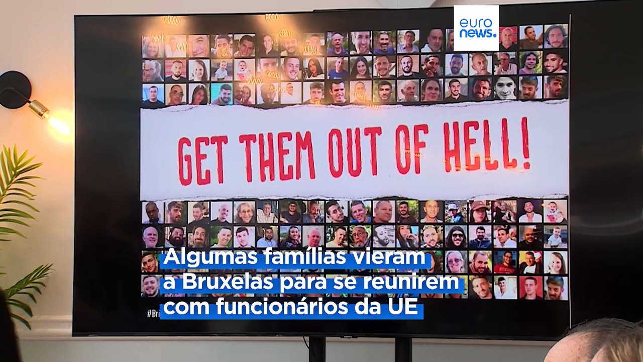 Famílias pedem ajuda da UE para libertar reféns face iminente operação em Rafah