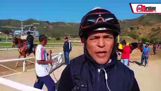 ¡El jockey profesional Johan Aranguren es uno de los que más montas tiene este domingo con cinco compromisos!