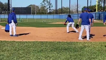 ¡Vladimir Guerrero Jr., Justin Turner, Spencer Horwitz y Daniel Vogelbach bajo la mirada de Don Mattingly!