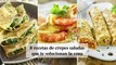 8 recetas de crepes saladas que te solucionan la cena - Cocina Fácil