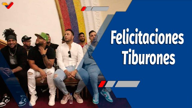 Deportes VTV | Asamblea Nacional rindió homenaje a los Tiburones de La Guaira