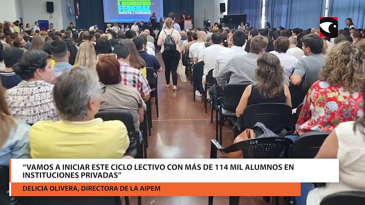 Vamos a iniciar este ciclo lectivo con más de 114 mil alumnos en instituciones privadas”