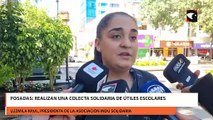 Posadas: realizan una colecta solidaria de útiles escolares